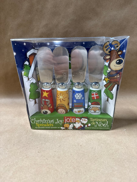 Christmas Joy Spreaders — 4 Pieces