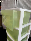 Sterilite 3-Drawer Plastic Storage Unit