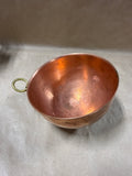 (A) Paul Revere Copper Mixing Bowl With Brass Loop