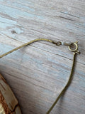 17” Gold Tone Chain Necklace (B)