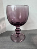6-Piece Amethyst Wine Goblets