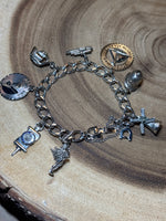 Monet Charm Bracelet (Some Sterling Charms)