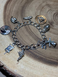Monet Charm Bracelet (Some Sterling Charms)