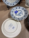 10-Piece Dovis Design Blue Crab Bay Dinnerware