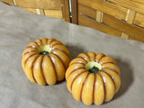 Novelty Pumpkin Candles, 2 pc