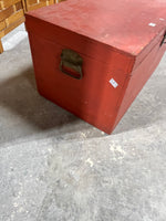 Red Painted Trunk