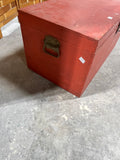 Red Painted Trunk