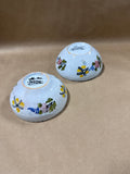 Pair Of Handpainted Bowls - Made In Spain