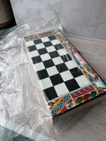 Peruvian Incas v/s Conquistadors Vintage Portable Chess Set