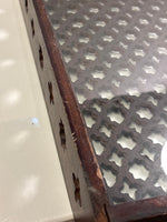 Wood Tray with Glass Insert
