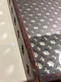 Wood Tray with Glass Insert
