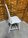 Petite White Painted Chair