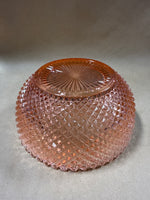 Anchor Hocking Pink Depression Glass Miss America Cupped Straight Side Large Bowl