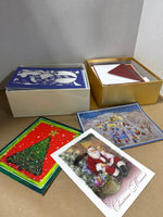 Assorted Variety Of Holiday Cards And Envelopes