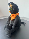 Halloween Plush Black Cat