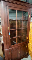 Henkel Harris Lighted Corner Cabinet*** HEAVY ITEM***