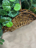 Faux Greenery in Basket
