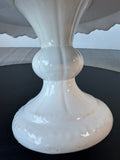 10 Strawberry Street White Ceramic Pedestal Cake Stand