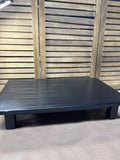 Black Wooden Riser Shelf/Table