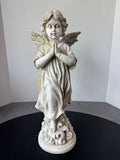 Resin Praying Garden Sculpture