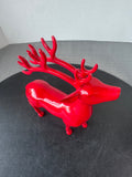 Red Resin Reindeer