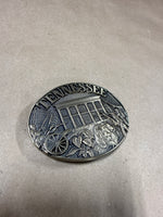 (A) Solid Brass Tennessee Belt Buckle
