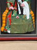 3-D Image of Guan Yu In Shadow Box