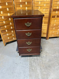 Pressed Wood Two Drawer File Cabinet