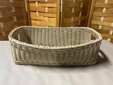 Rectangular Basket with Side Handles
