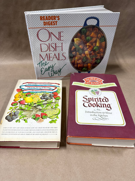 Lot Of 3 Cookbooks