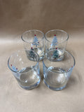 Christmas Tree Drinking Glasses — 4 Glasses // 2 Sets Available // PRICED INDIVIDUALLY