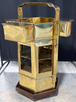 Oriental Brass Food Cart