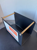 Squared Away Wood & Metal Hanging File Organizer