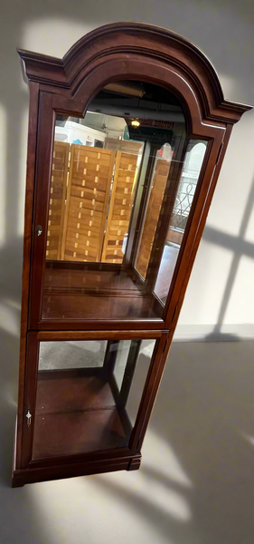 Lighted Curio with Four Glass Shelves***HEAVY ITEM***