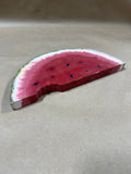 Small Wooden Watermelon Slice (E)