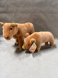 Devon Cow And Tamworth Pig Plush Pair - Jamestown