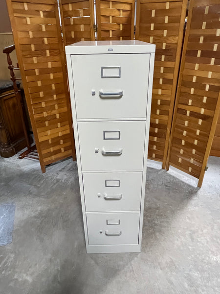 HON Metal File Cabinet, 4 Drawer