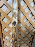 Hand Carved Wooden Walking Stick with Airborne Division Insignia (D)