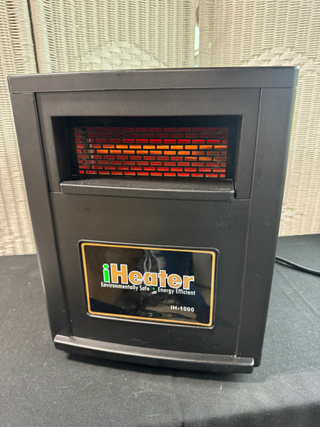 (A) iHeater IH 1500 Quartz Infrared Rolling Heater