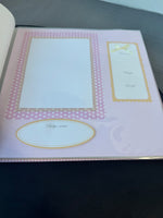 Gibson Baby Girl Sealed Complete Scrapbook (2 AVAILABLE—PRICED INDIVIDUALLY AT $15 EACH)