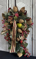 XL Beaded Faux Fruit Swag