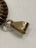 14K Gold Mexican Dos Pesos Pendant