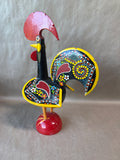 Hand Painted Folkish Rooster