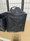 Crate & Barrel Canvas Totes/Baskets (B), Set of 4,  10"x9", 8"H.