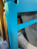 Turquoise Painted King Headboard, No Frame