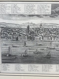 Large Panoramic View of London Print