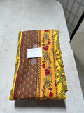 Vent du Sud Brown/Orange/Yellow Table Cloth 104" x 57"