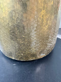 Holland Made Vintage Large Hammered Brass Bucket