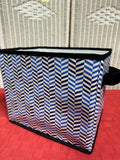 Scout Blue Geometric Hang 10 Bin