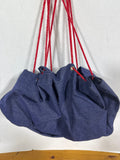 Blue Denim Draw String LEGO Storage Bag